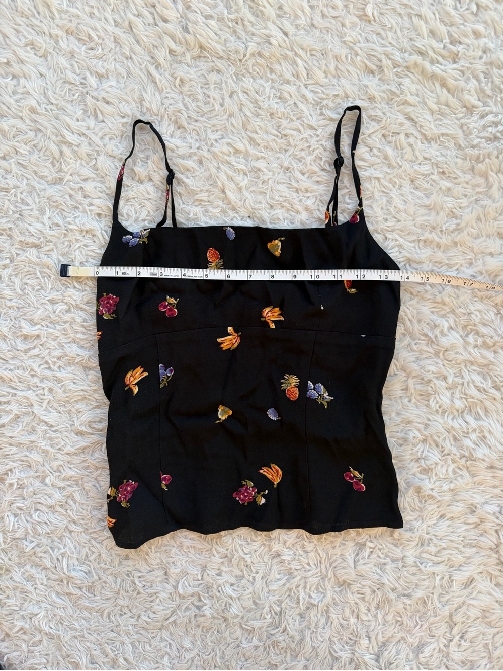 Reformation Grace Top in Fruit Salad Size 6